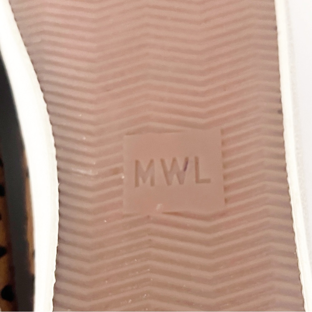 MADEWELL Spotted Calf Hair Lace Up Sidewalk High Top Sneakers Women’s Size 8 - Picture 14 of 15